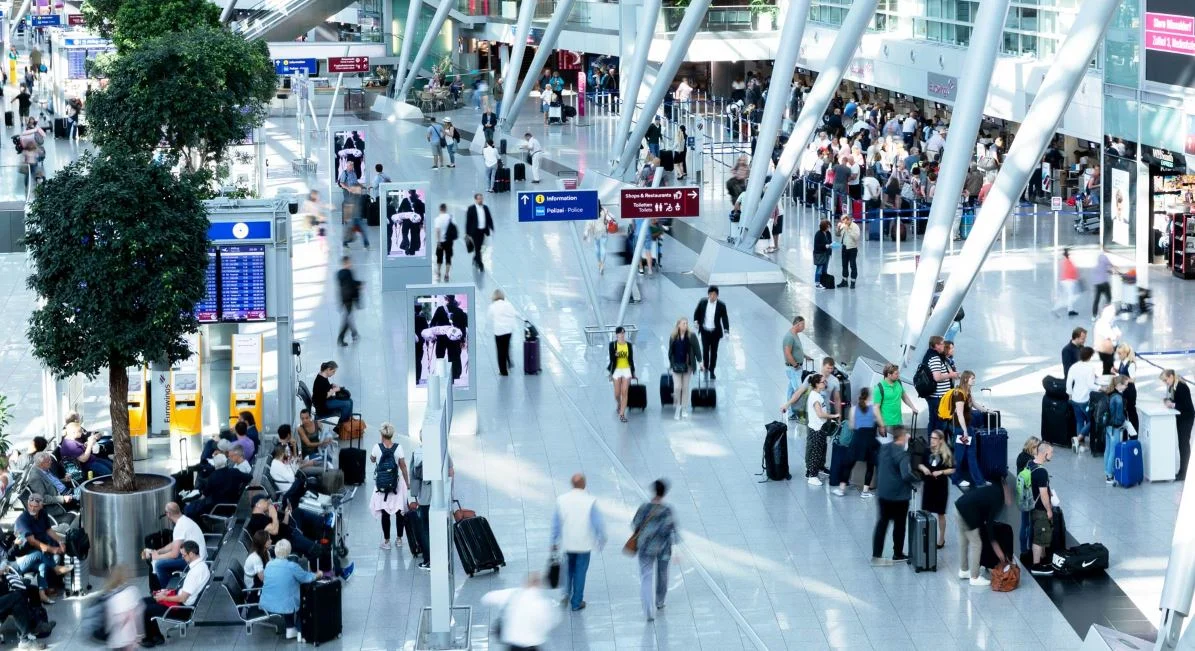 Terminal de l'aéroport de Düsseldorf