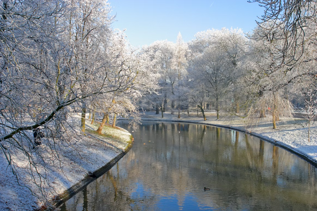 Utrechst-Oudegracht-Canal-Lights-in-Winter