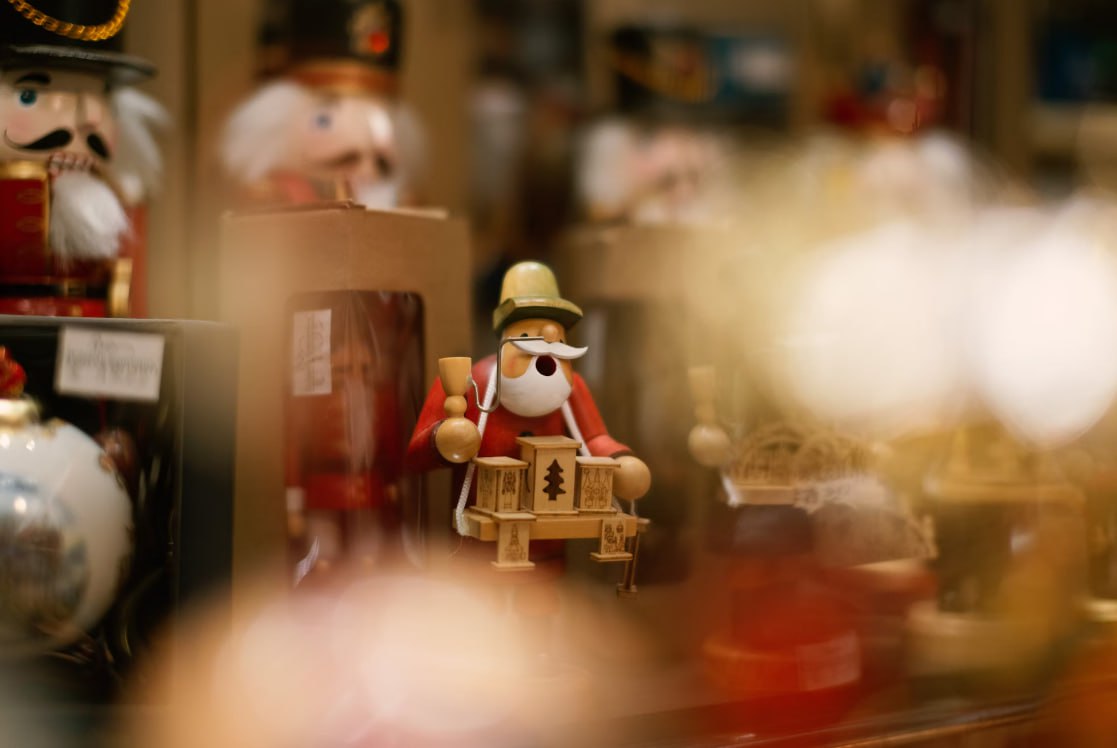 A Close Up Of A Toy Soldier On A Shelf