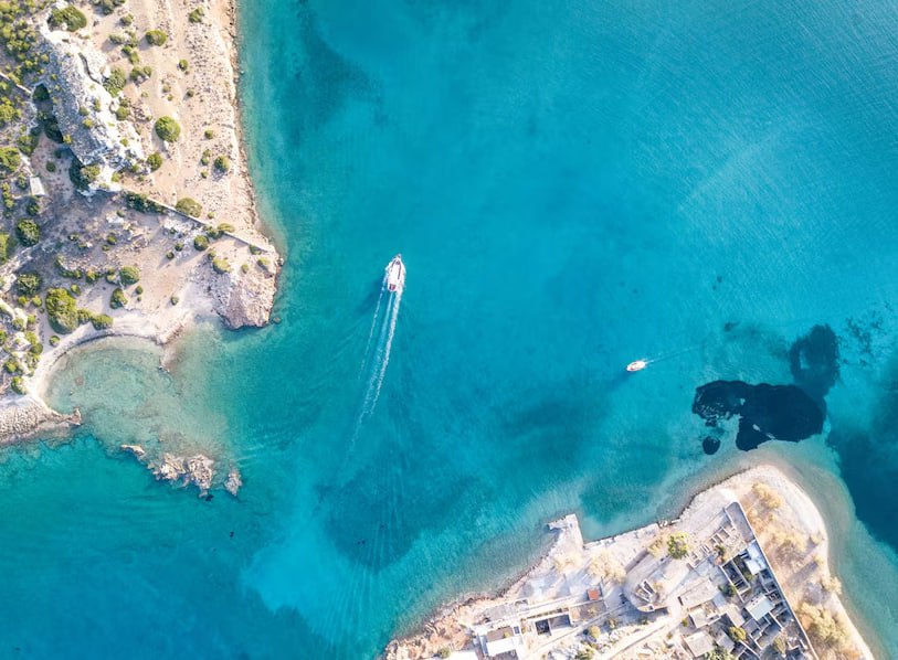 Aerial Shot Sea