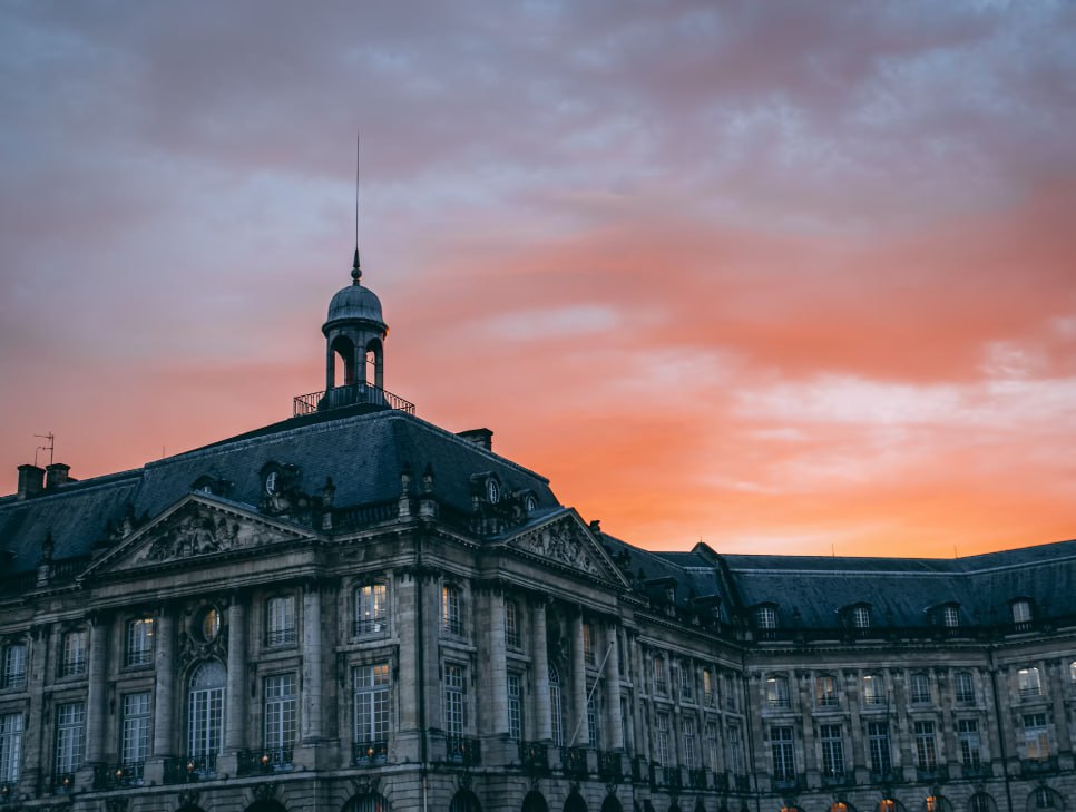 Building During Golden Hour