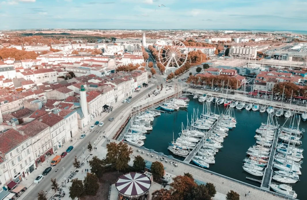 la-rochelle-aerial-view-of-city-buildings-during-daytime