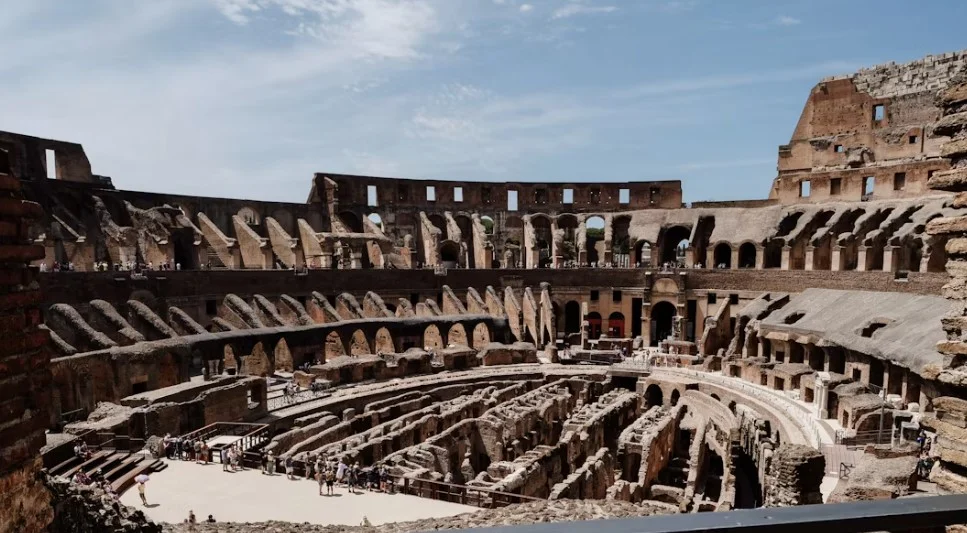 Historisch centrum van Rome en het Colosseum