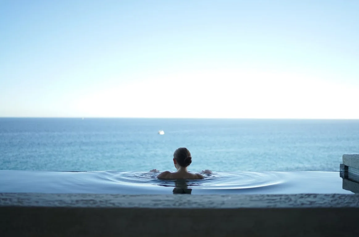 Woman In Water Pool